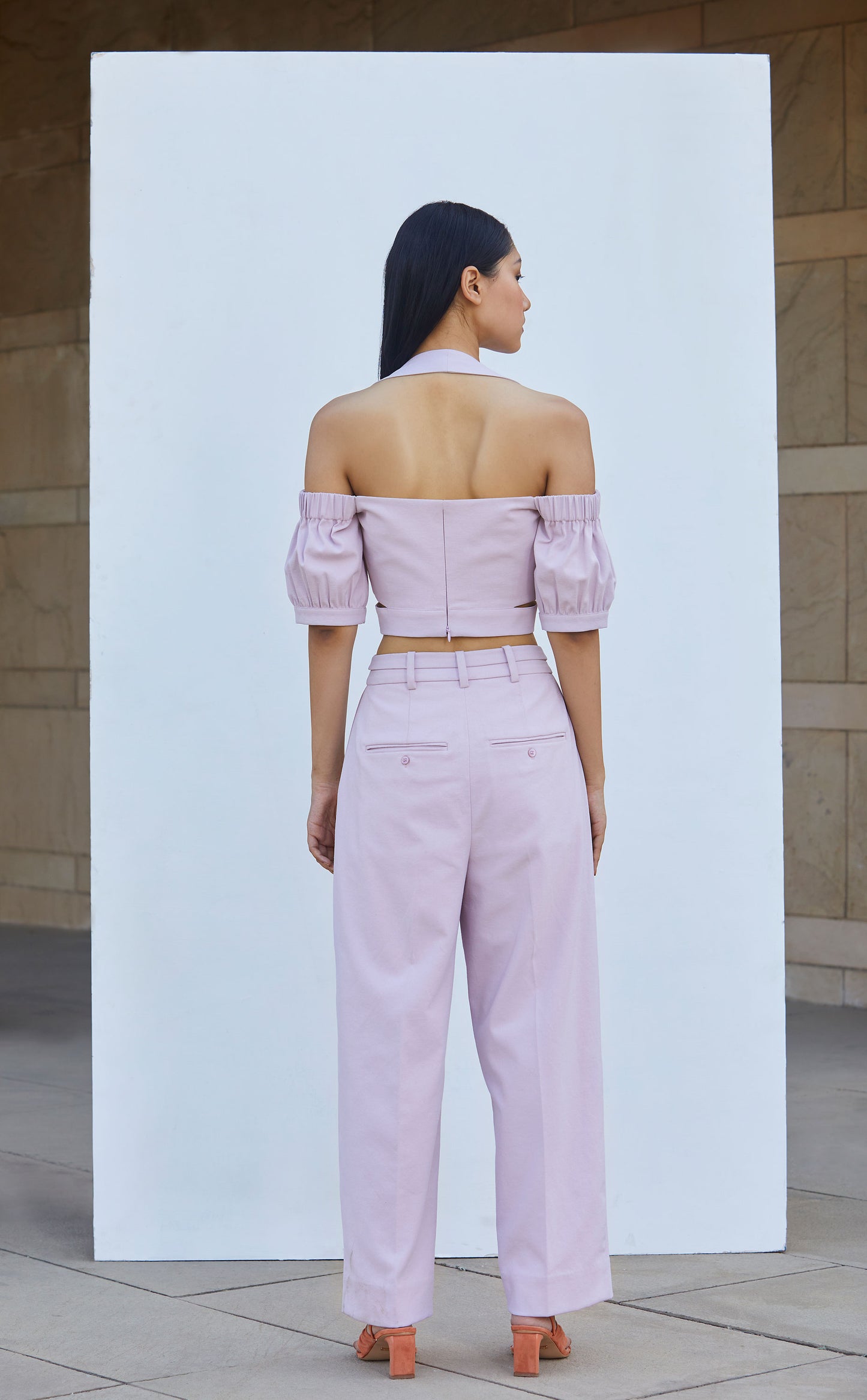 Linen Crop Trousers