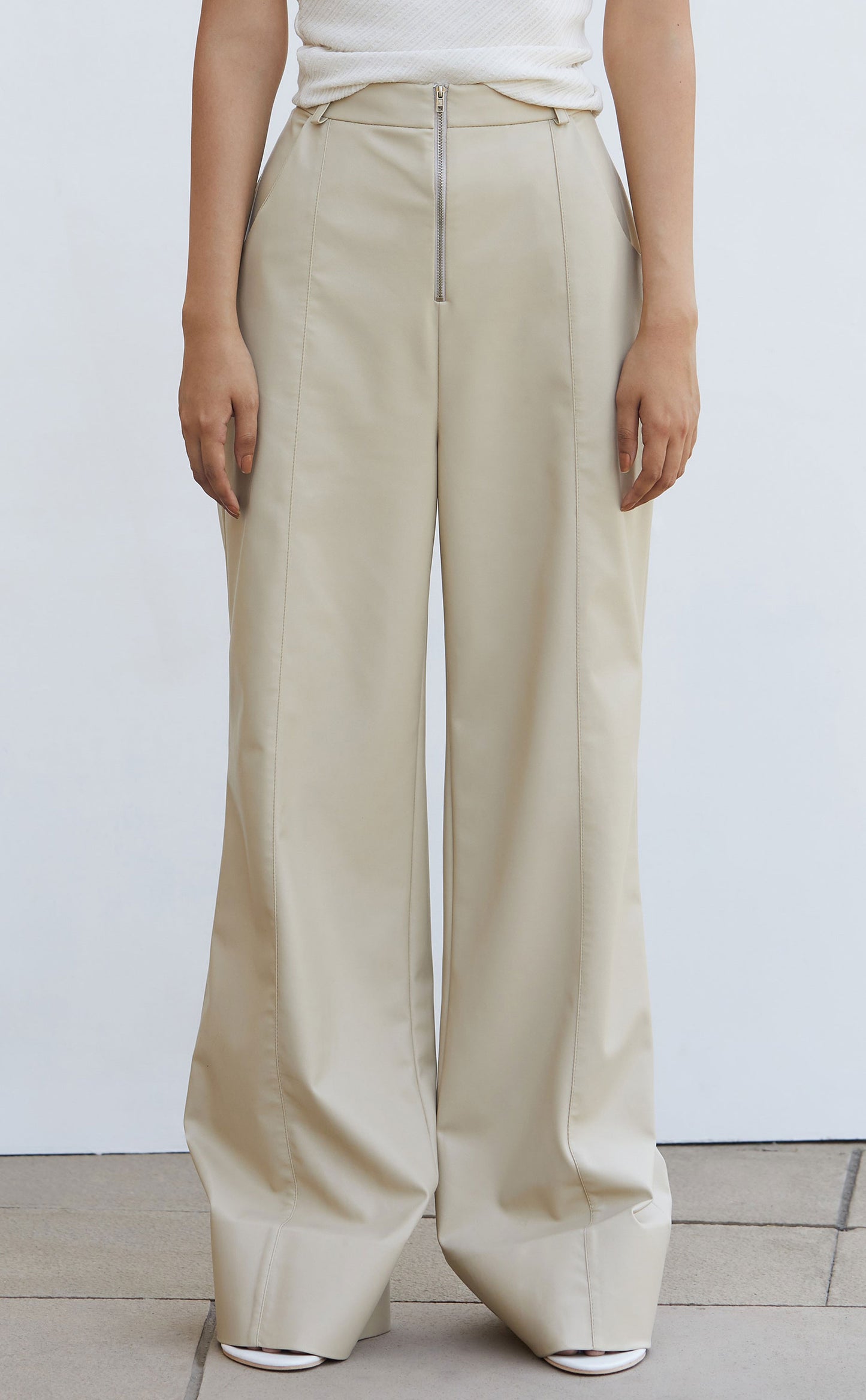 Vegan Leather Trousers