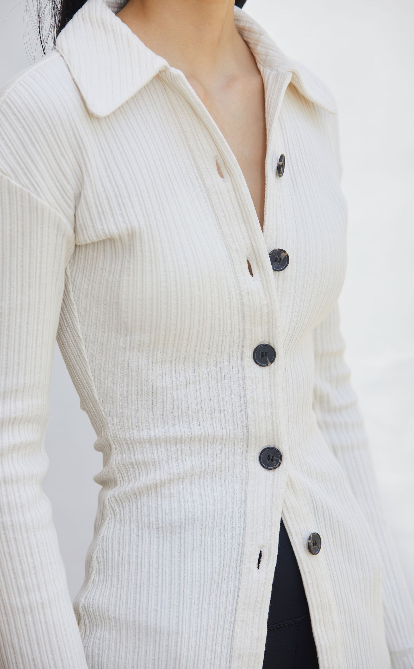 Ribbed Cardigan