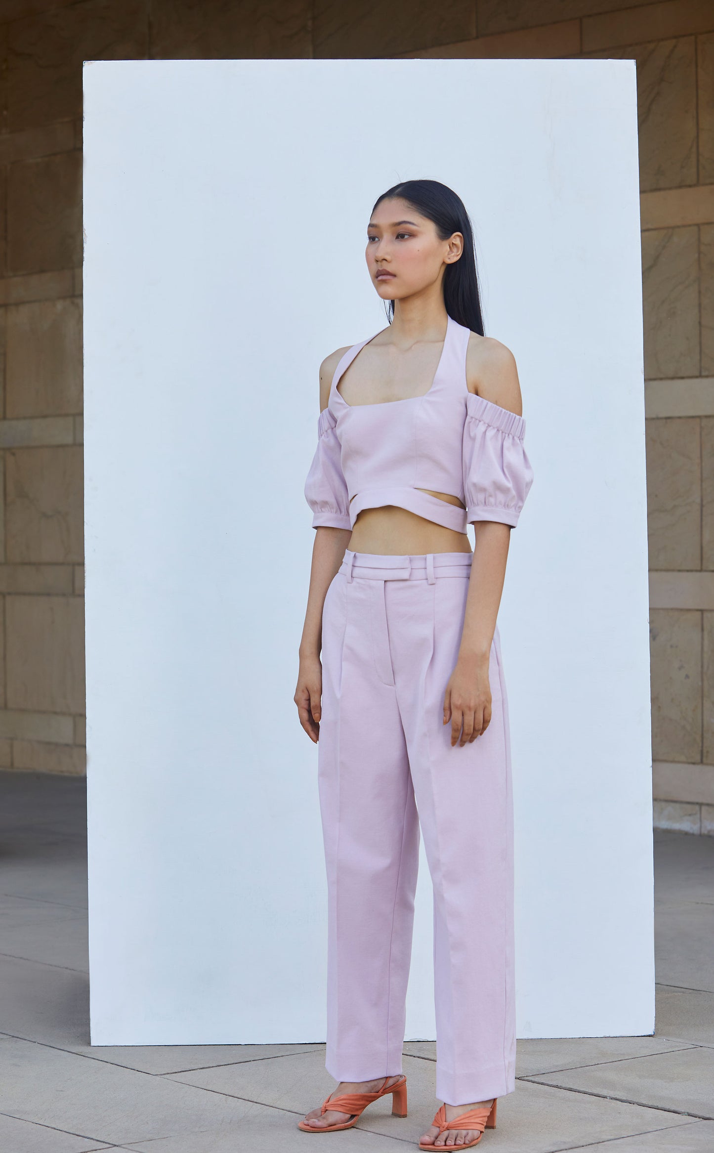 Linen Crop Trousers