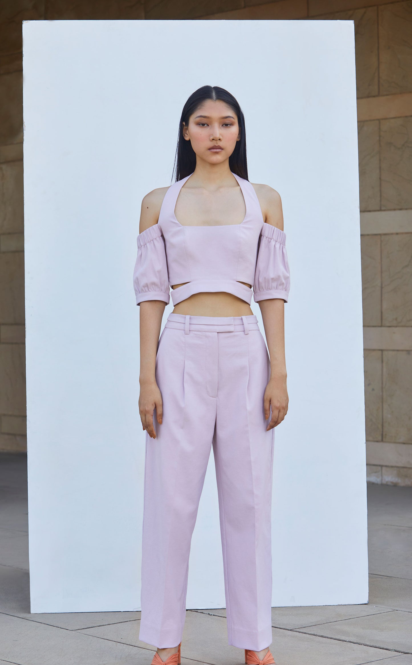 Linen Crop Trousers