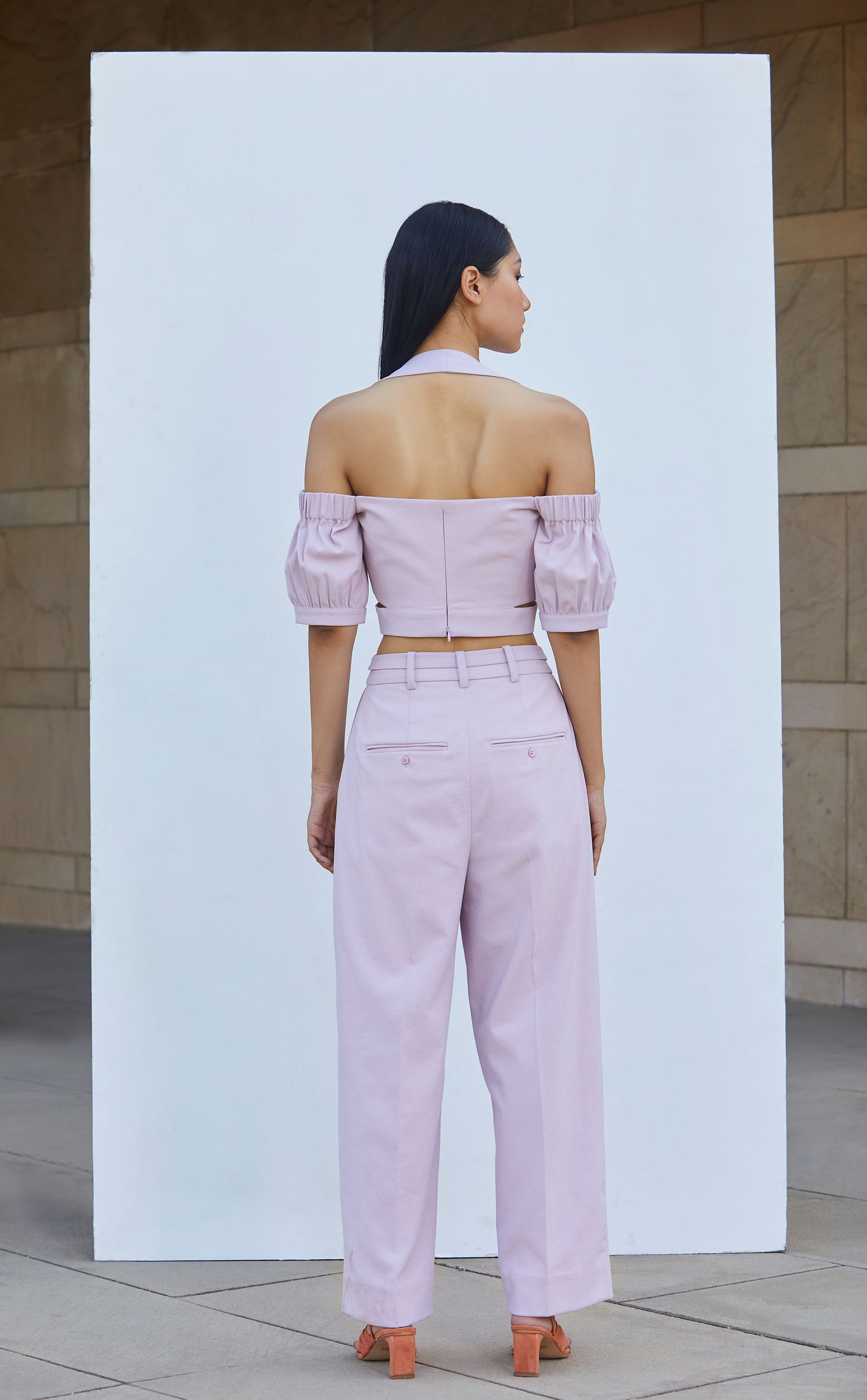 Linen Crop Trousers